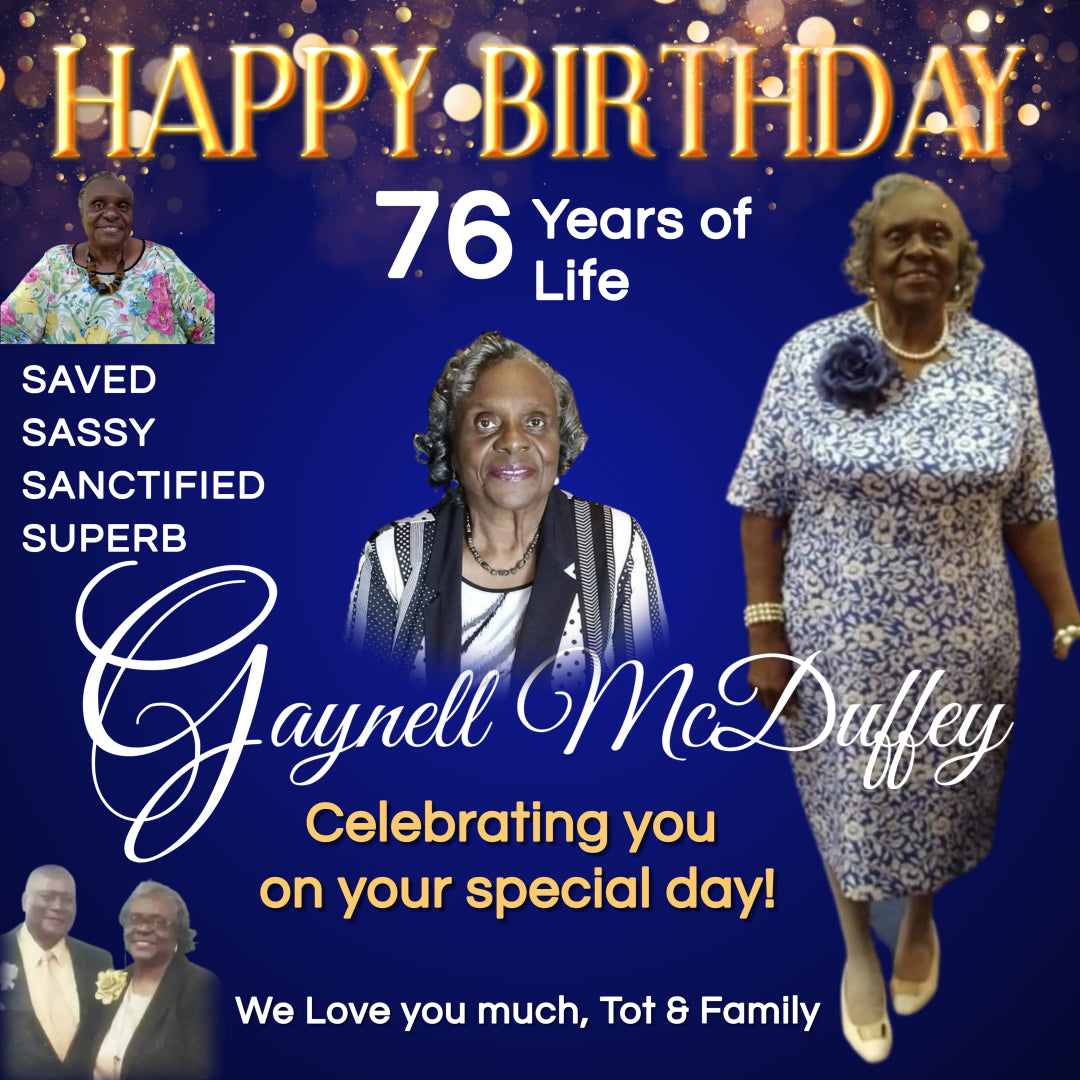 Digital Birthday Flyer