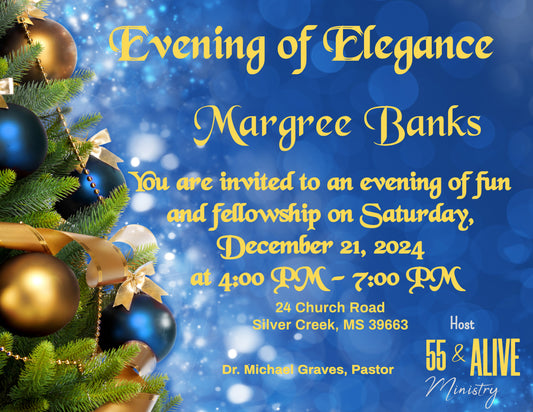 Party/Fellowship Gathering Invitation