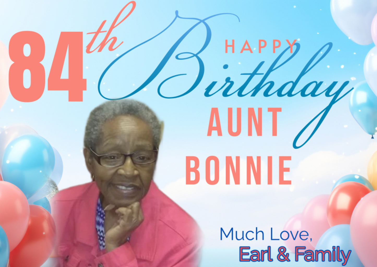 Digital Birthday Flyer