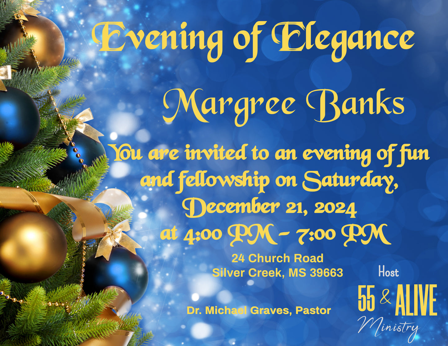 Party/Fellowship Gathering Invitation